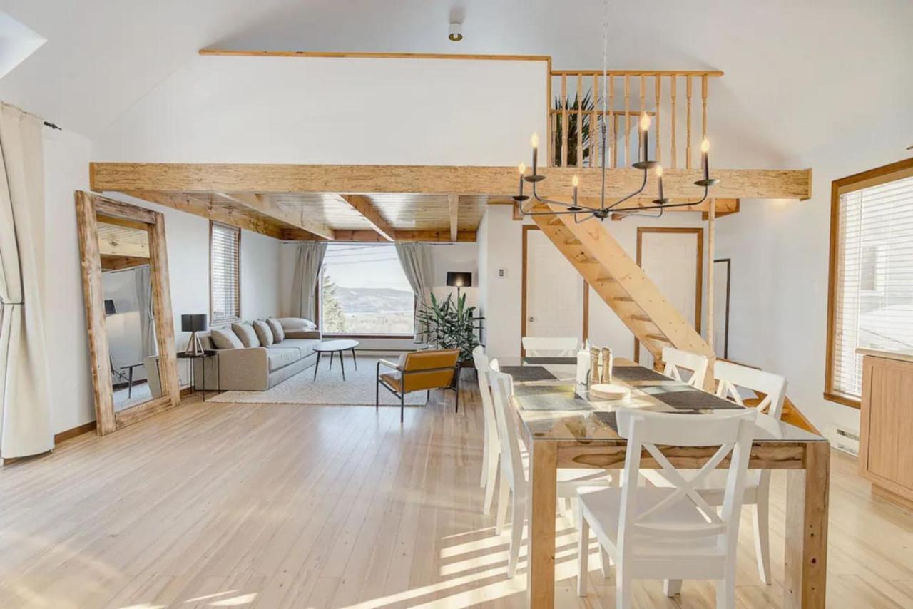 Intimate Apartment With Scenic Views Baie-Saint-Paul Kültér fotó